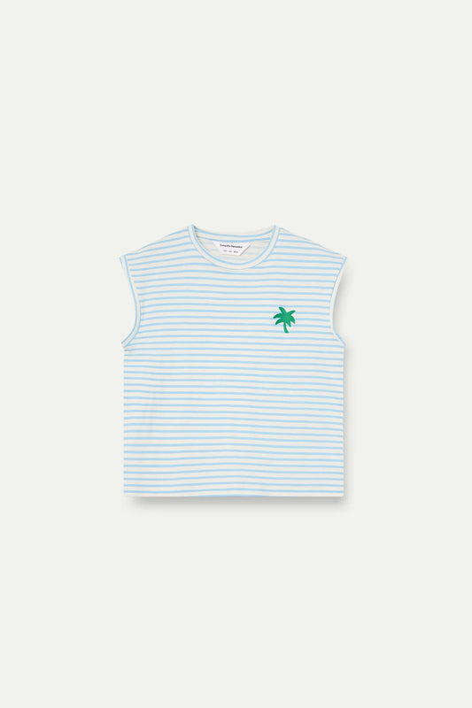 T-SHIRT PALMA A RIGHE