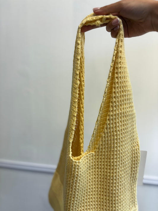 BORSA MYKONOS GIALLA