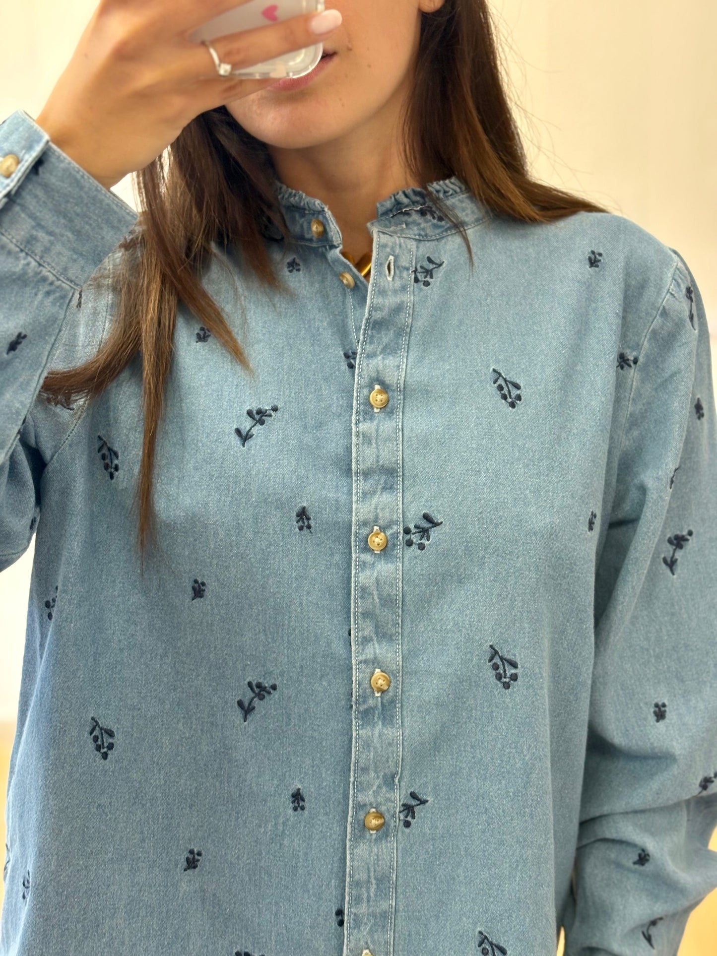 CAMICIA DENIM ICHI
