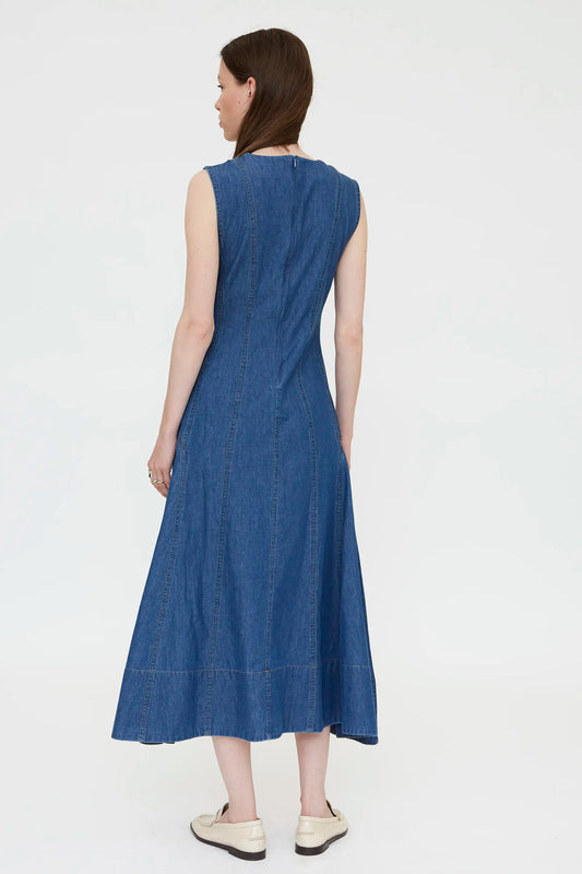 ABITO IN DENIM MIDI WILD PONY