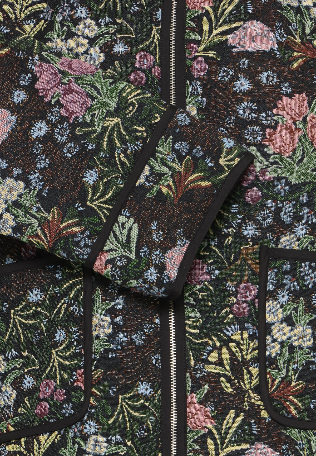 GIUBBINO JACQUARD FLOWERS