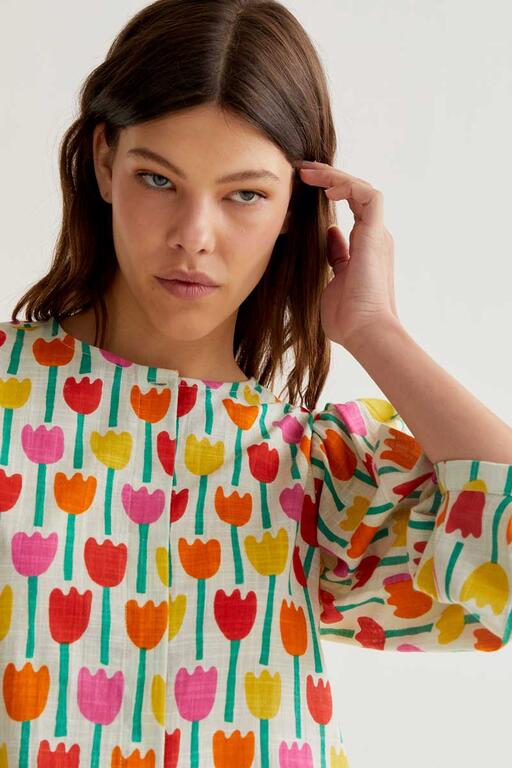 CAMICIA TULIPANI COMPANIA FANTASTICA