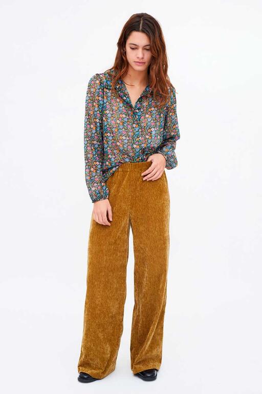 CAMICIA LADY FIORATA