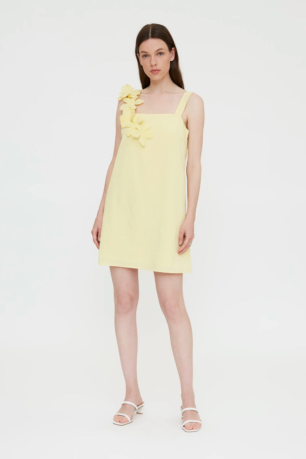 ABITO GIALLO CON FIORI WILD PONY