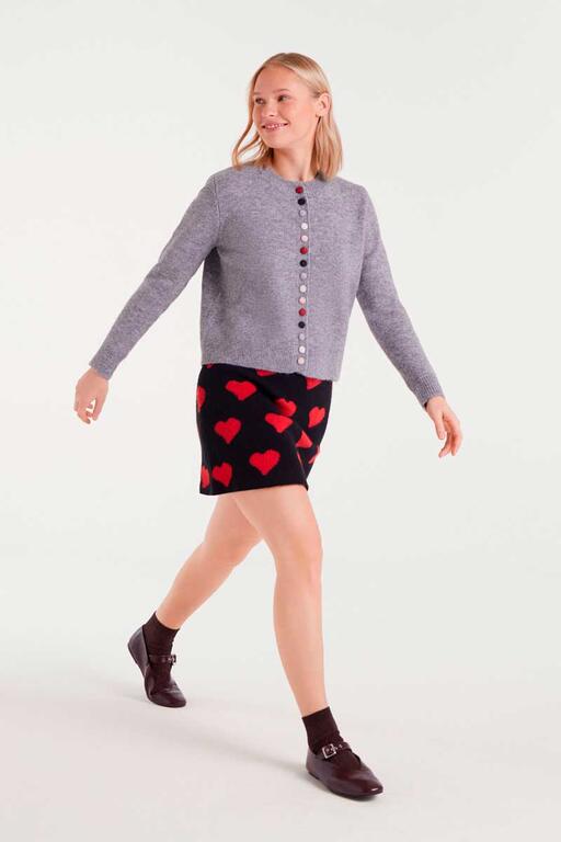 CARDIGAN MARY GRIGIO