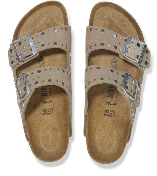 ARIZONA RIVET TAUPE BIRKENSTOCK