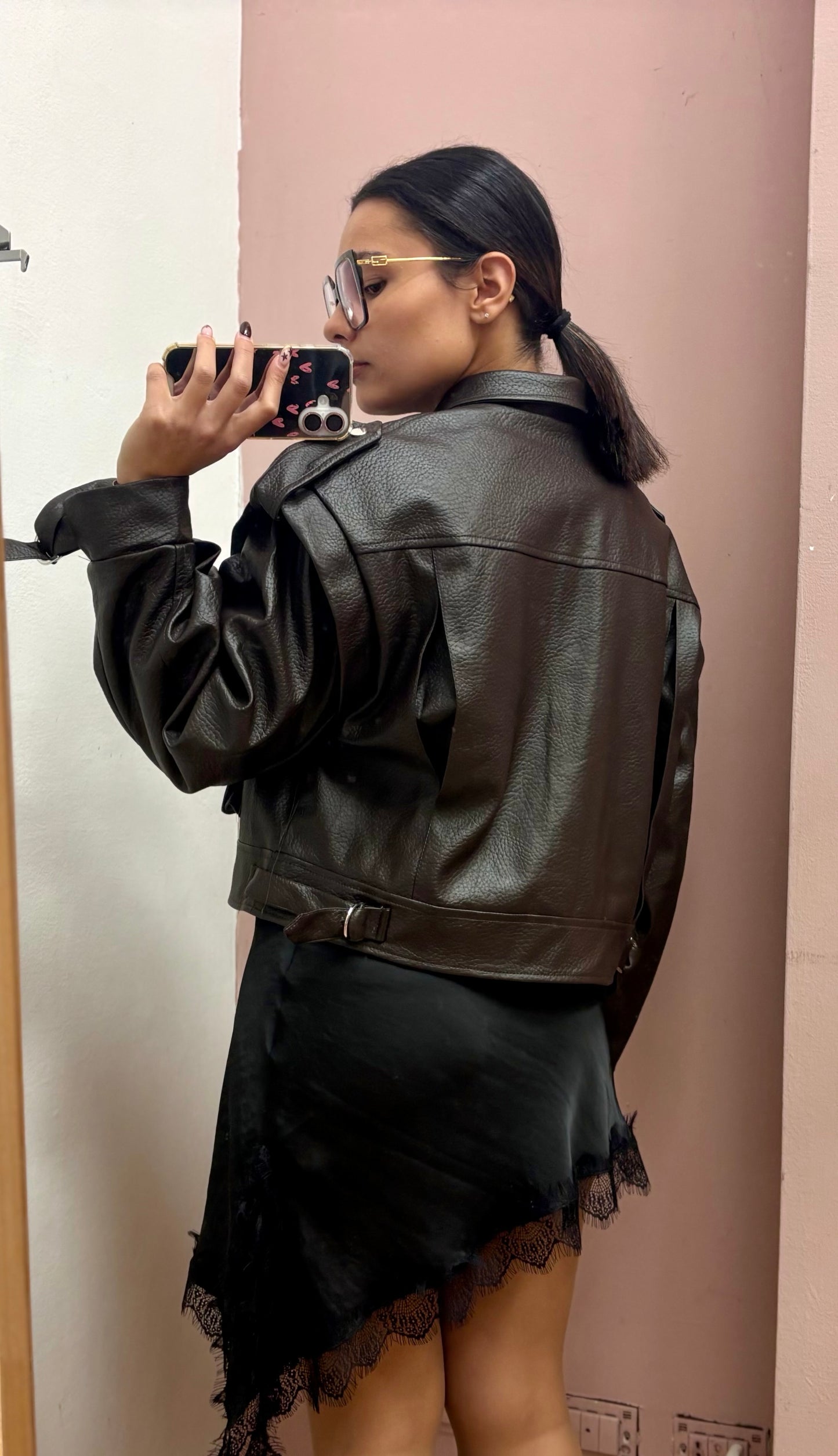 GIUBBINO ECOPELLE CIOCCOLATO