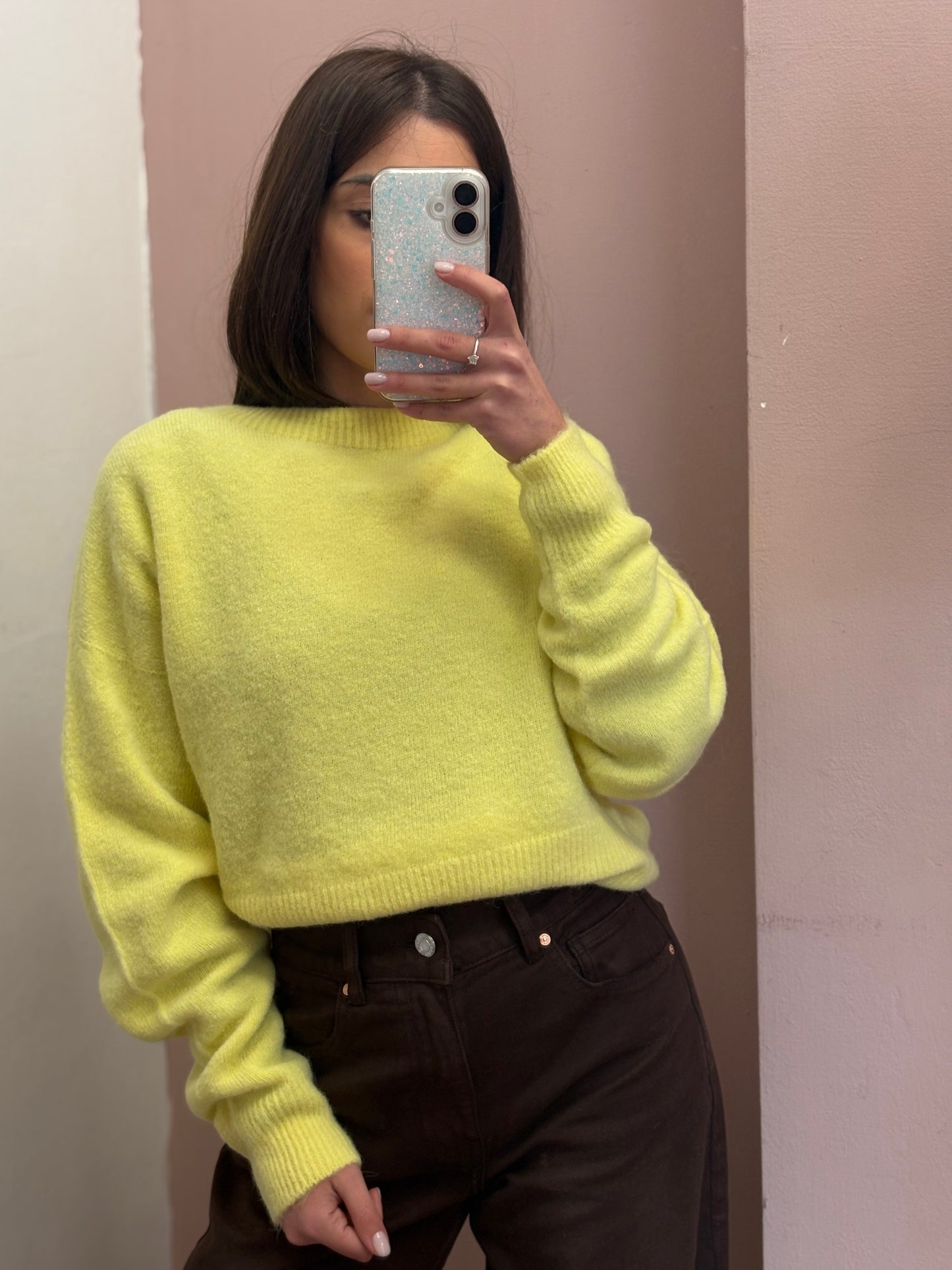 PULL GIALLO LUMINA
