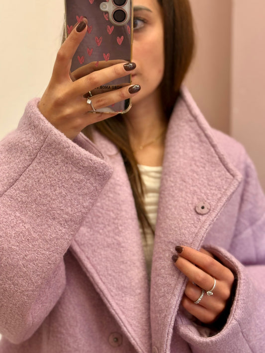 CABAN DOPPIOPETTO ROSA