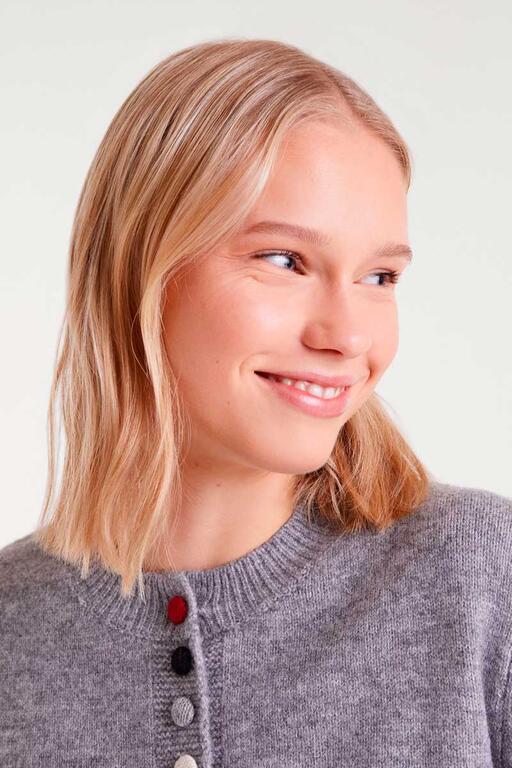 CARDIGAN MARY GRIGIO