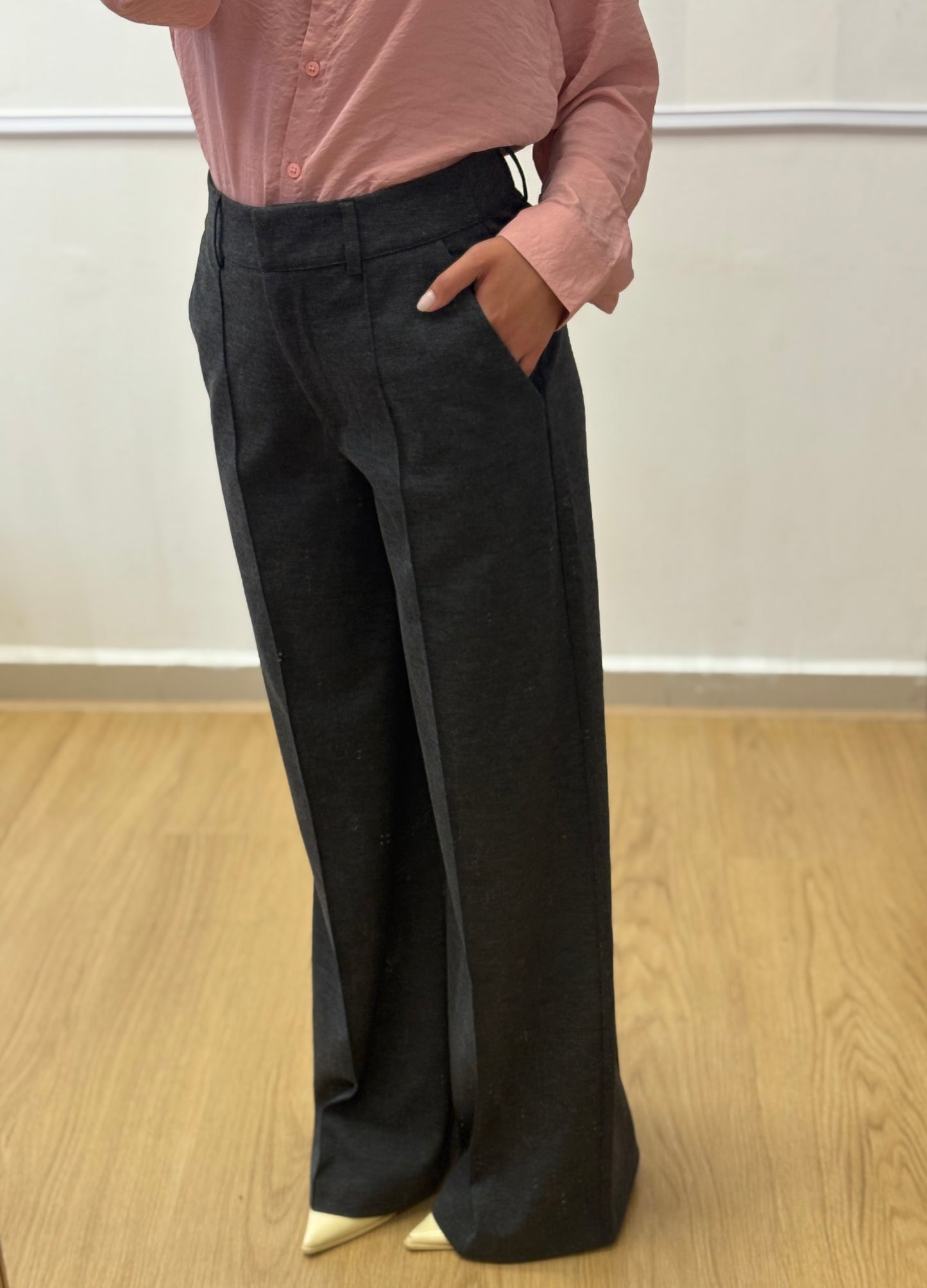 PANTALONE GRIGIO ICHI