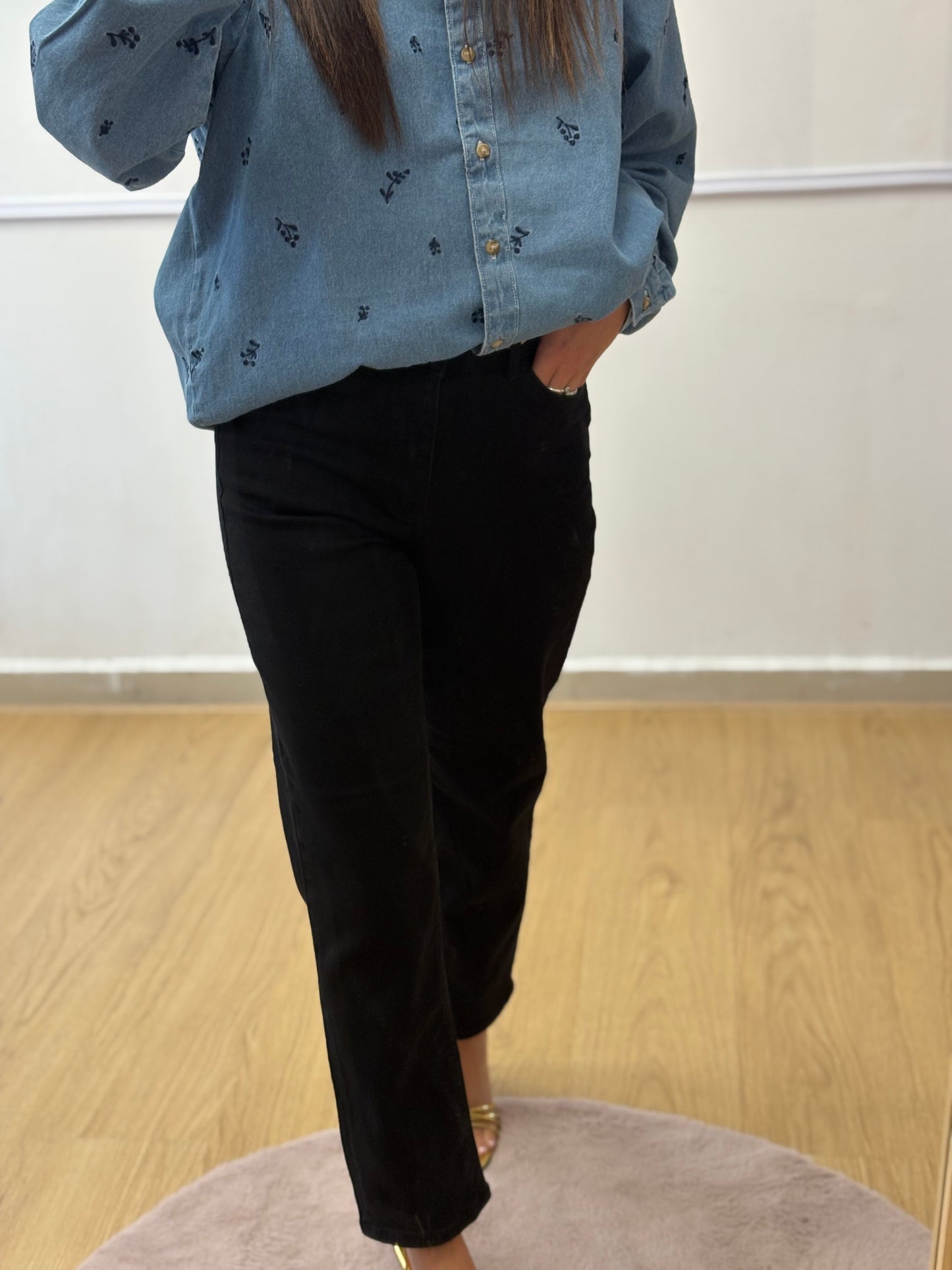 JEANS RAVEN ICHI NERO