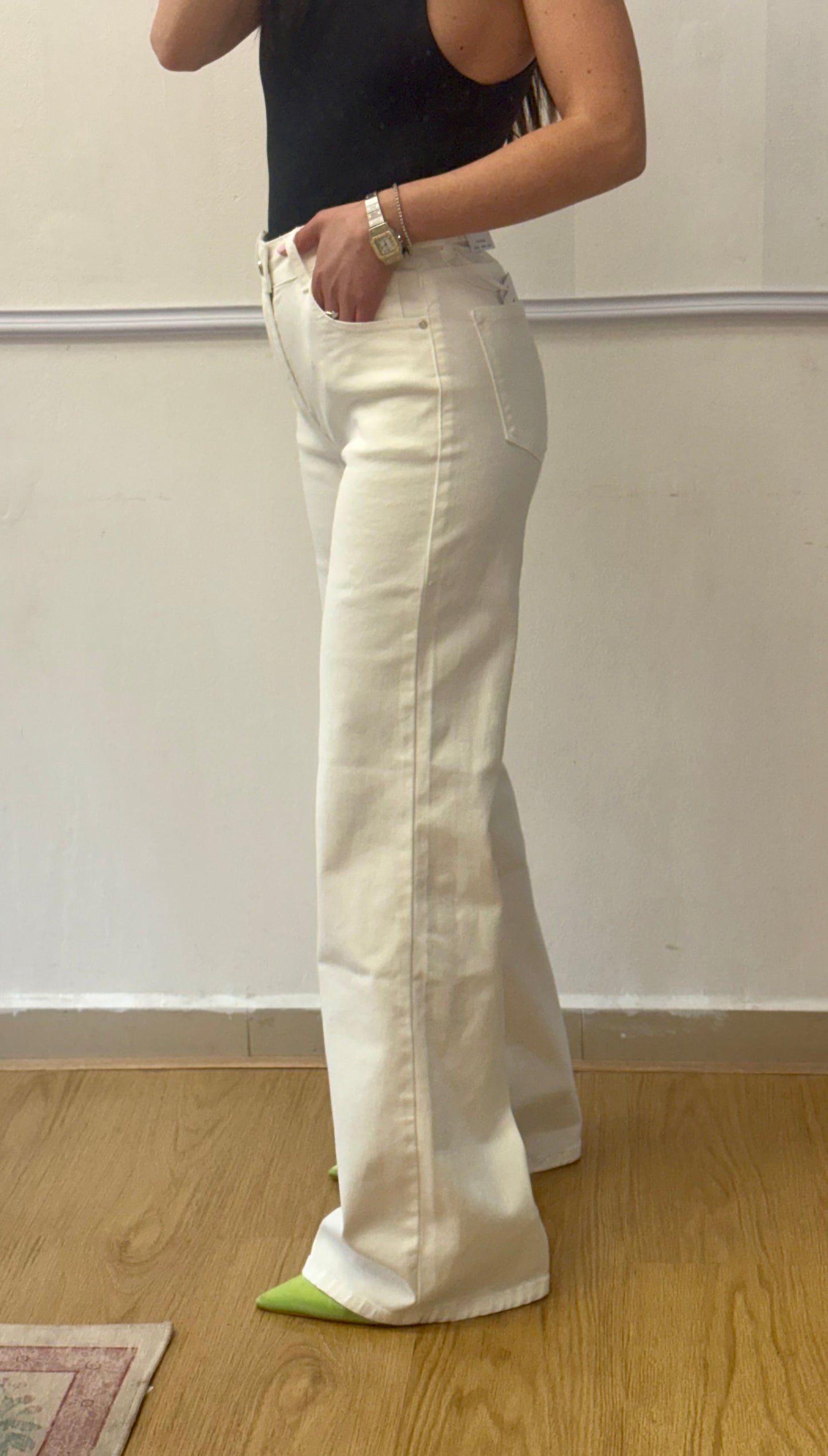 JEANS WHITE