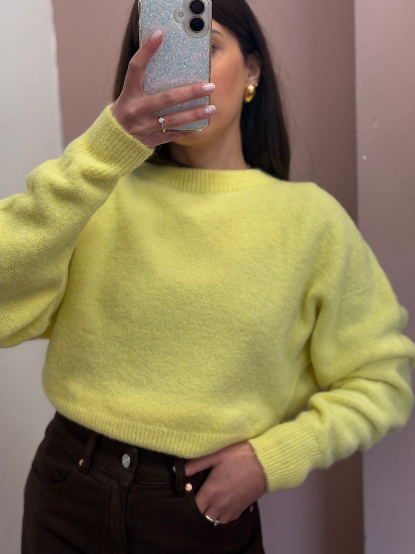 PULL GIALLO LUMINA