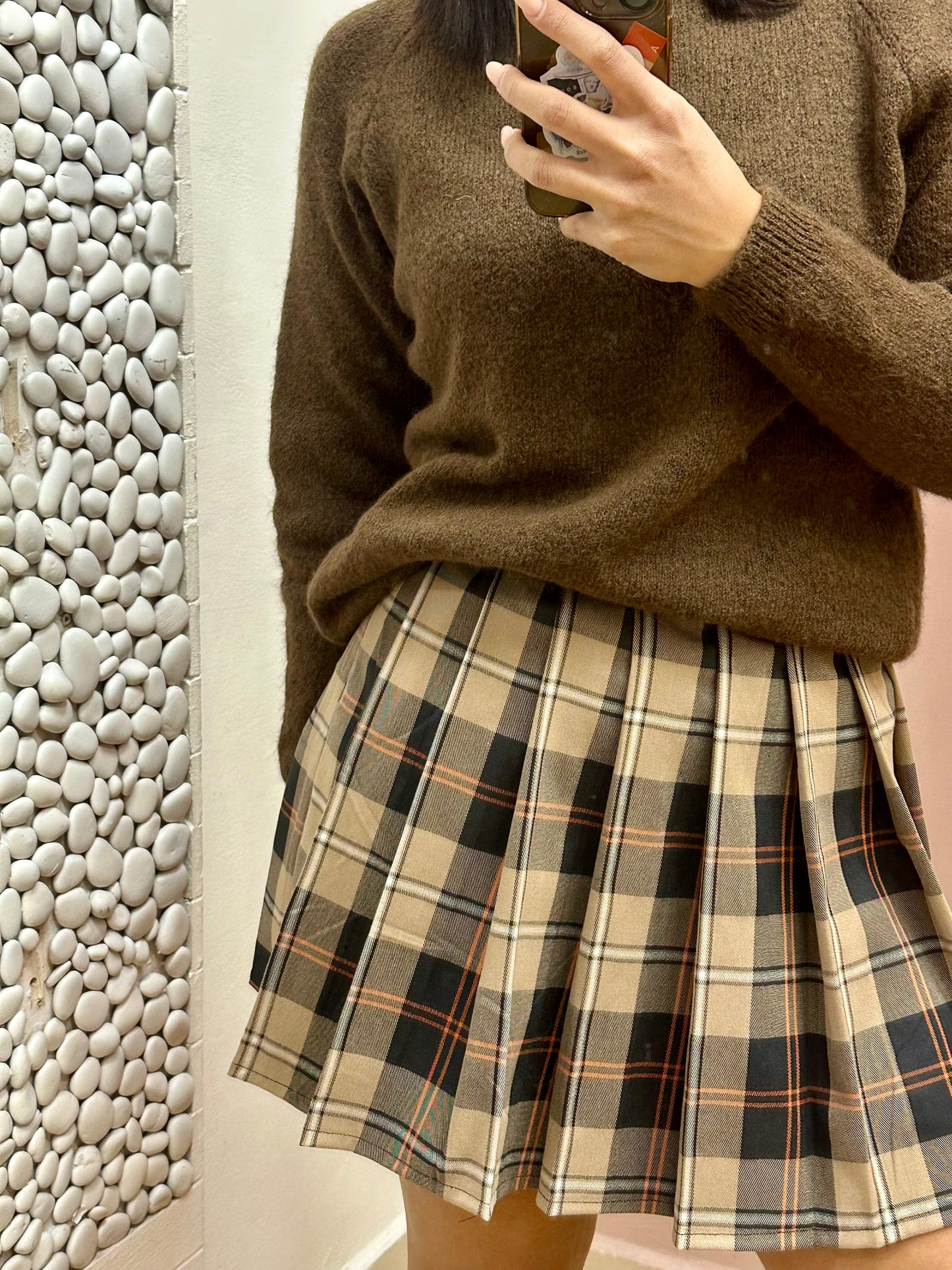 MINI GONNA A SCACCHI