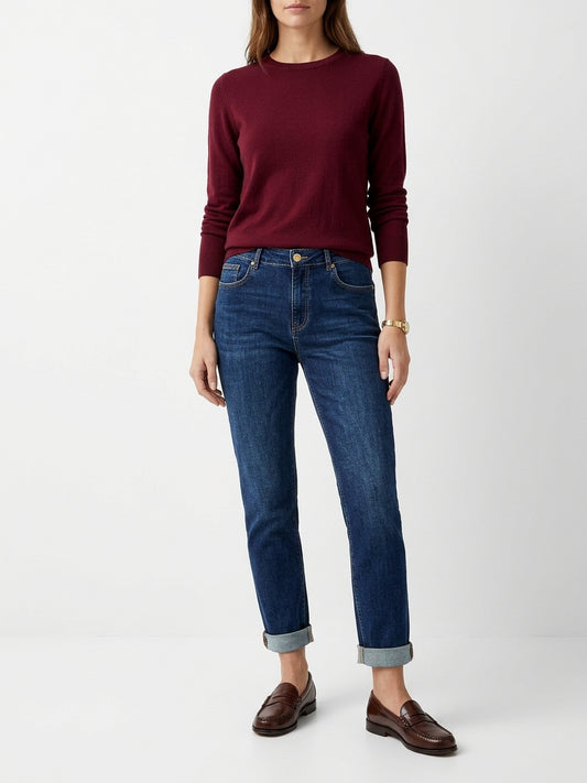 JEANS COMFY BLU