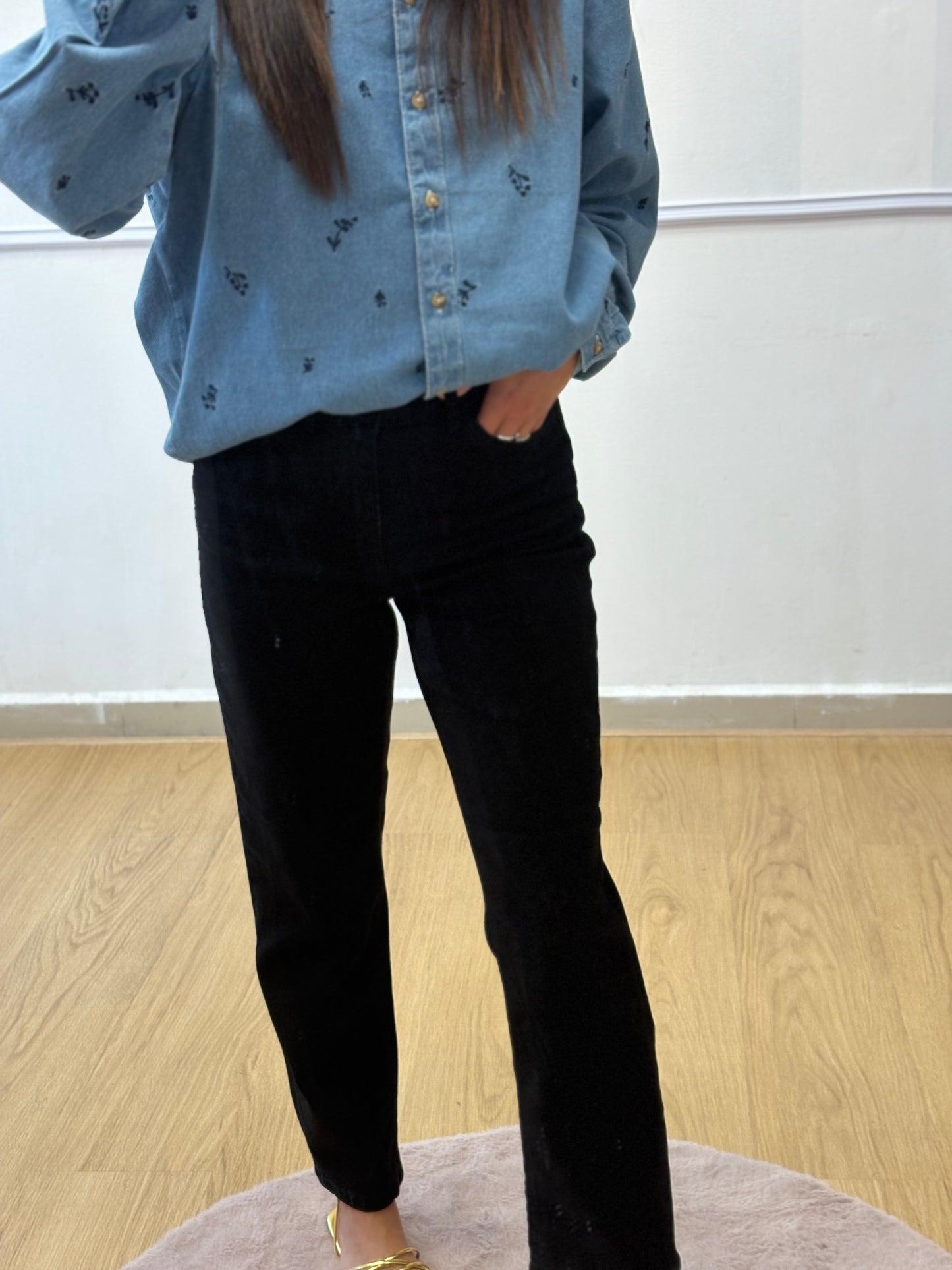 JEANS RAVEN ICHI NERO