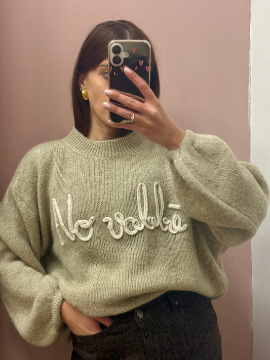 MAGLIONCINO TORTORA NO VABBE