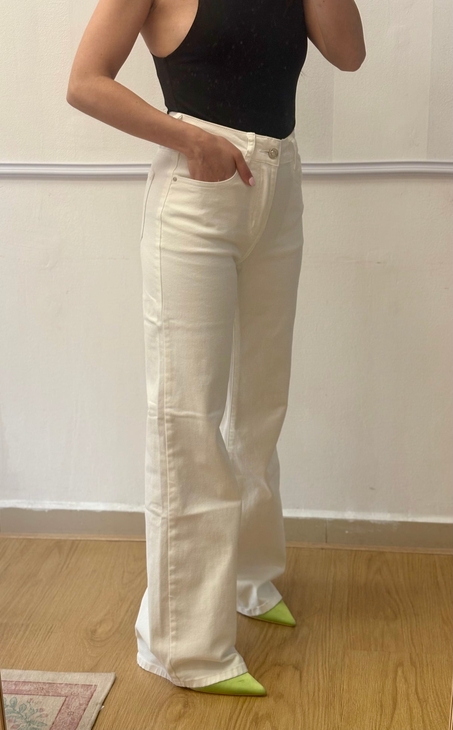 JEANS WHITE