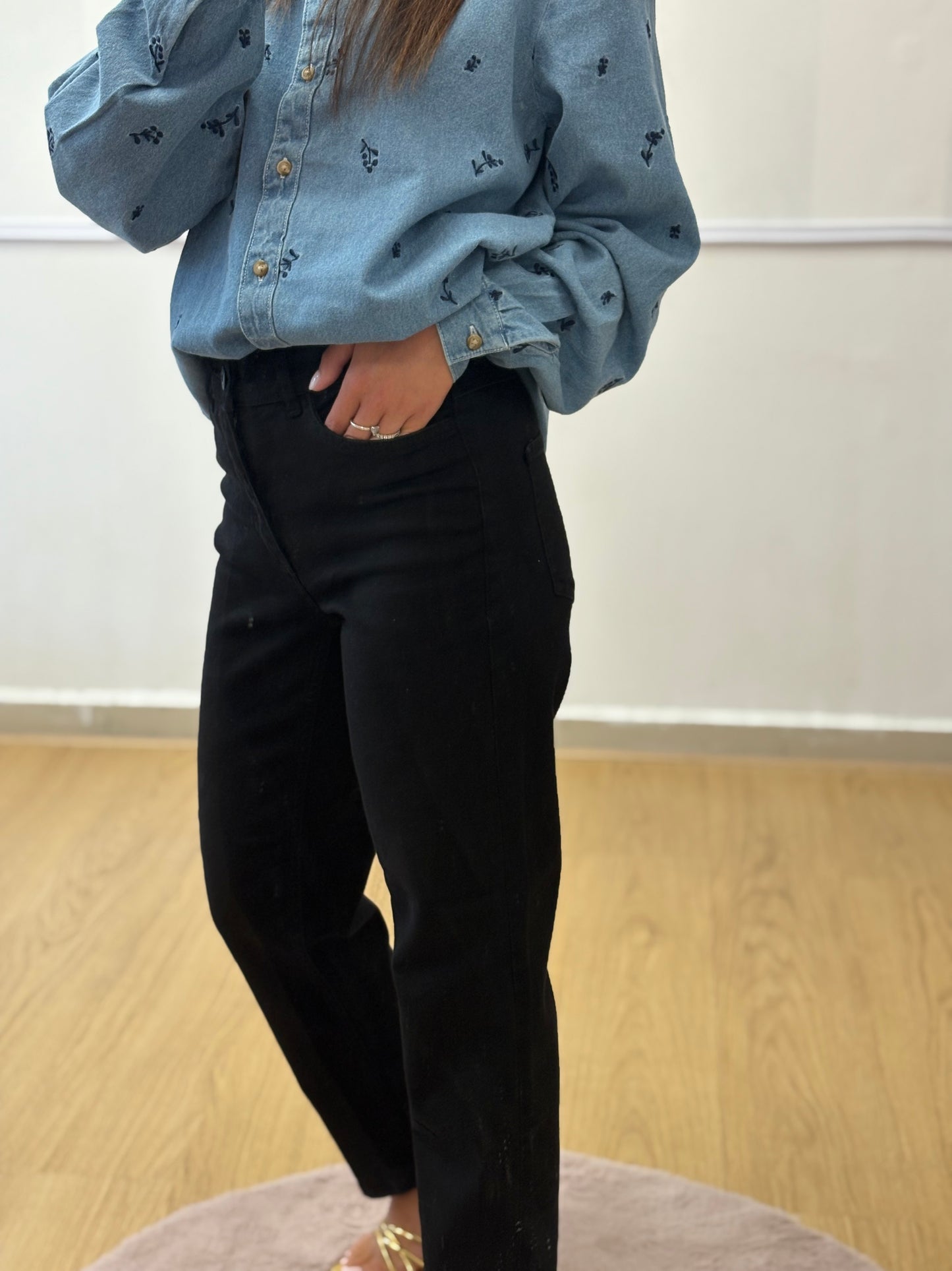 JEANS RAVEN ICHI NERO