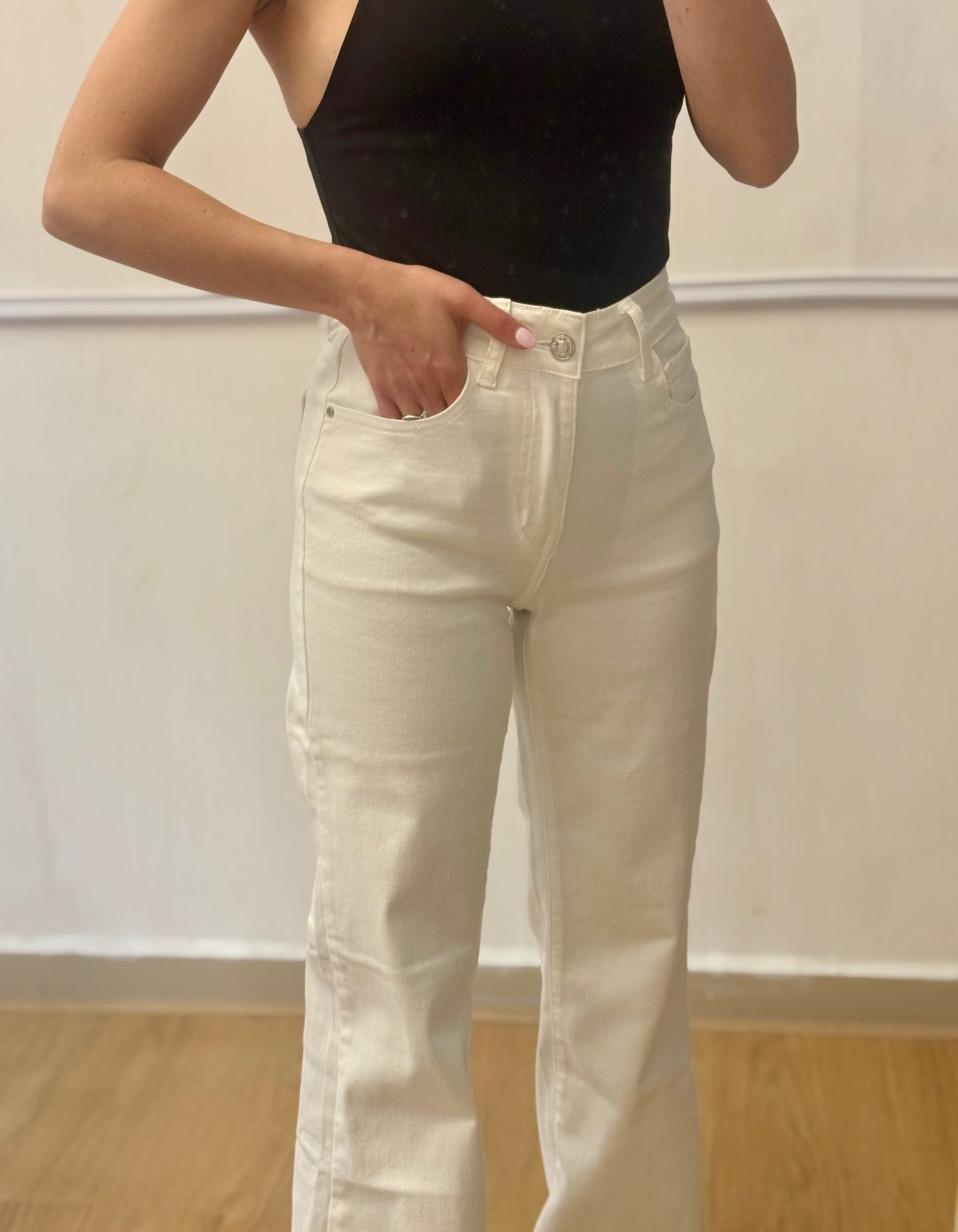 JEANS WHITE