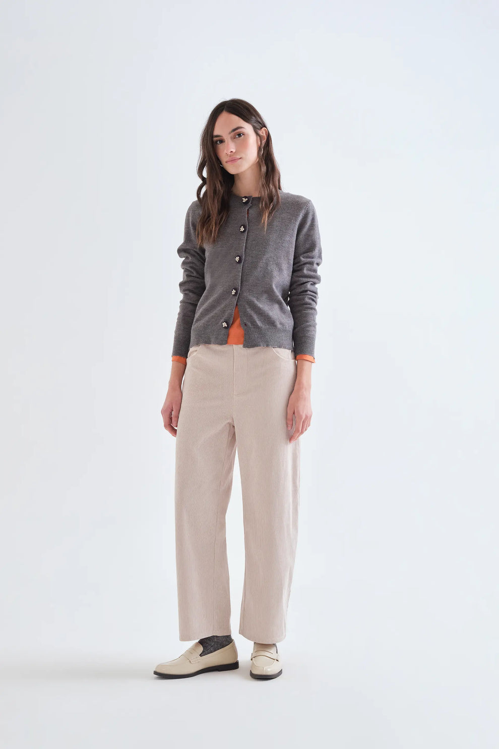 CARDIGAN CON BOTTONI FLOREALI COMPANIA FANTASTICA