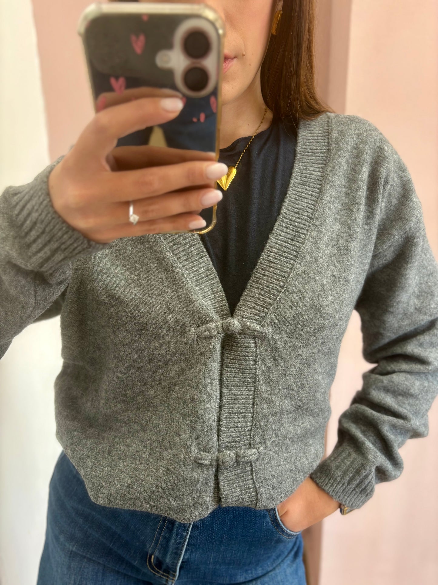 CARDIGAN ICHI GREY