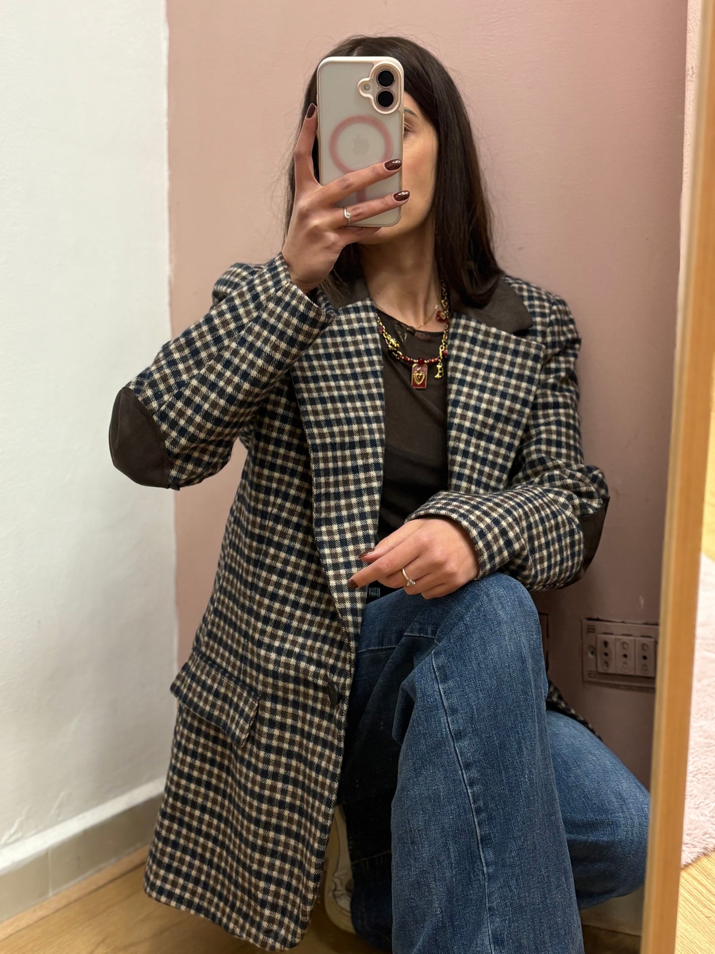 BLAZER SCACCO MARRONE