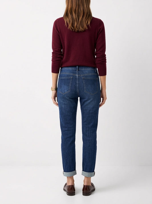 JEANS COMFY BLU