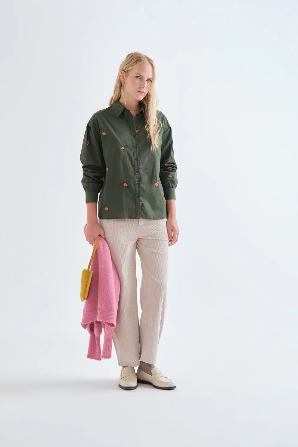 CAMICIA VERDE FUNGHÌ COMPANIA FANTASTICA