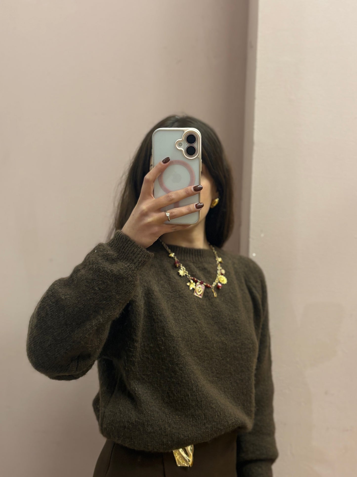 MAGLIONE MARRONE KELLY