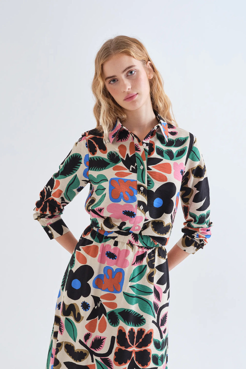 CAMICIA FIORI COMPANIA FANTASTICA
