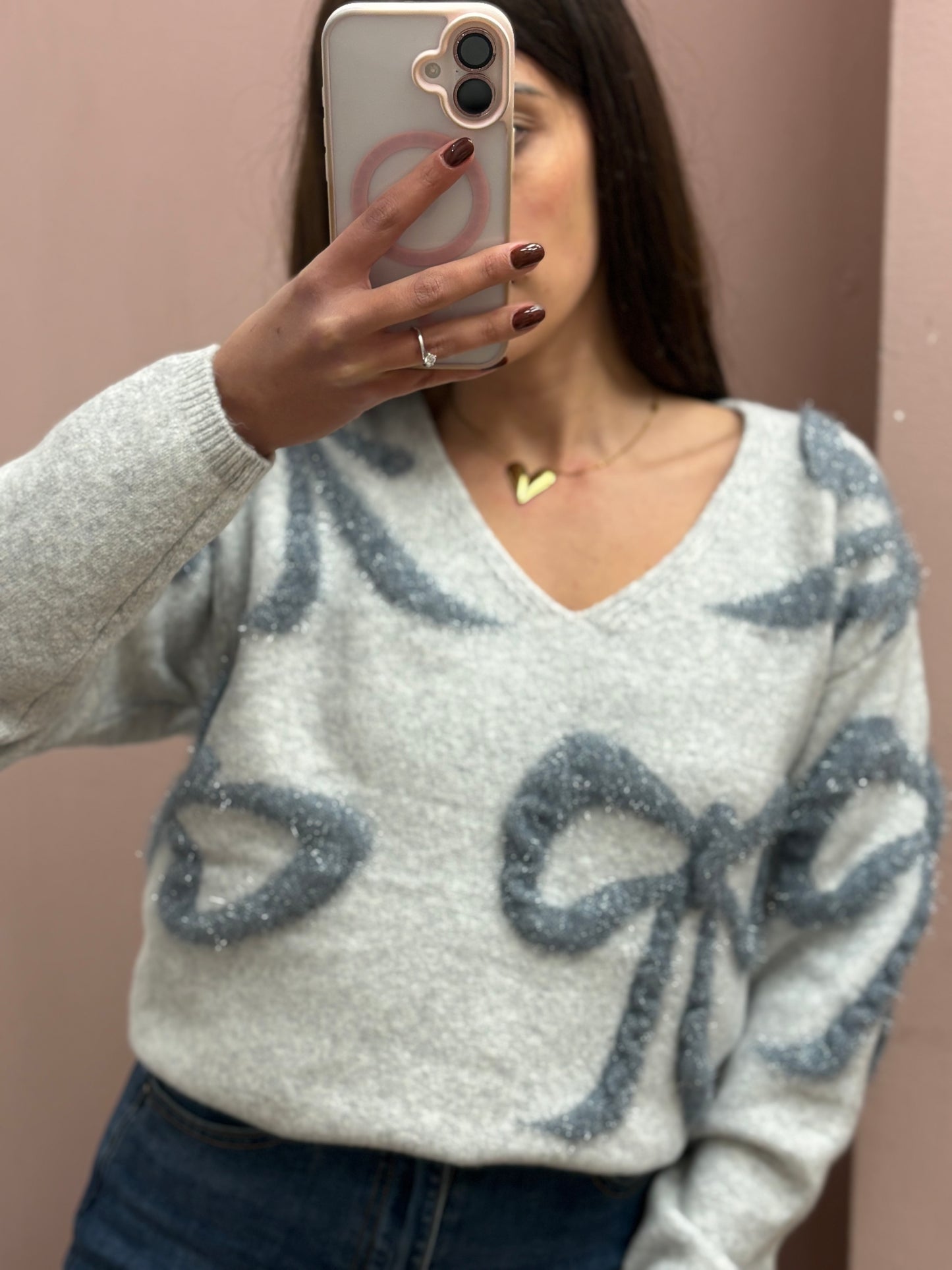 PULL FIOCCHI GRIGIO