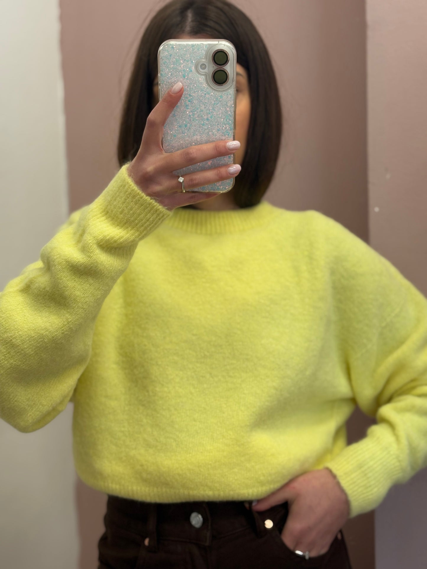 PULL GIALLO LUMINA