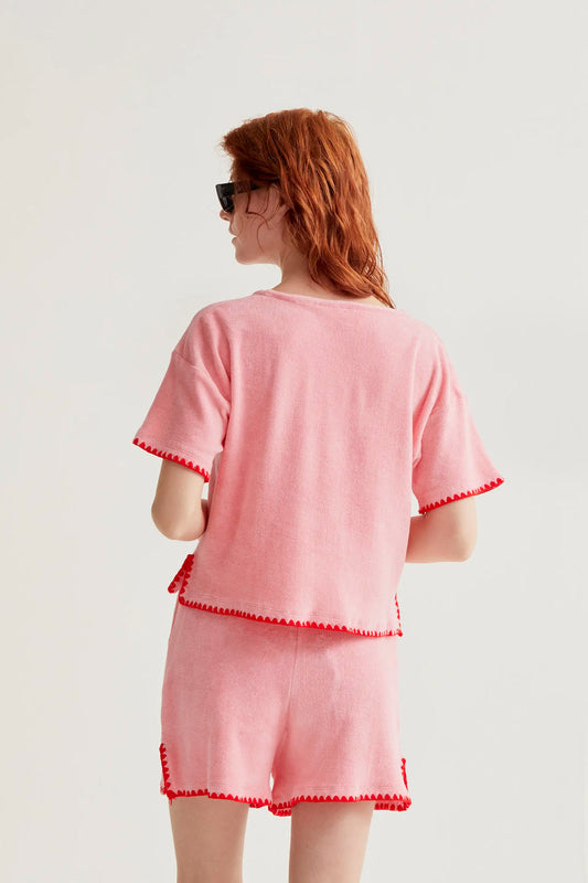 MAGLIA LOLLIPOP ROSA