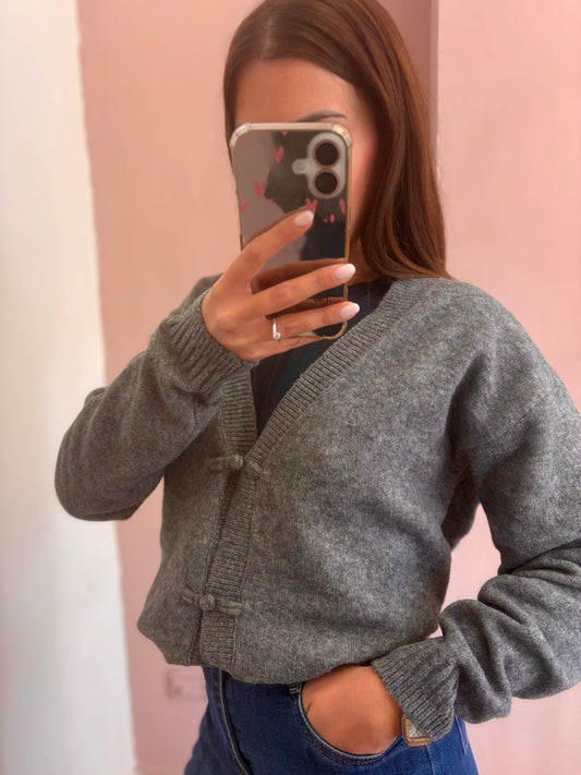 CARDIGAN ICHI GREY