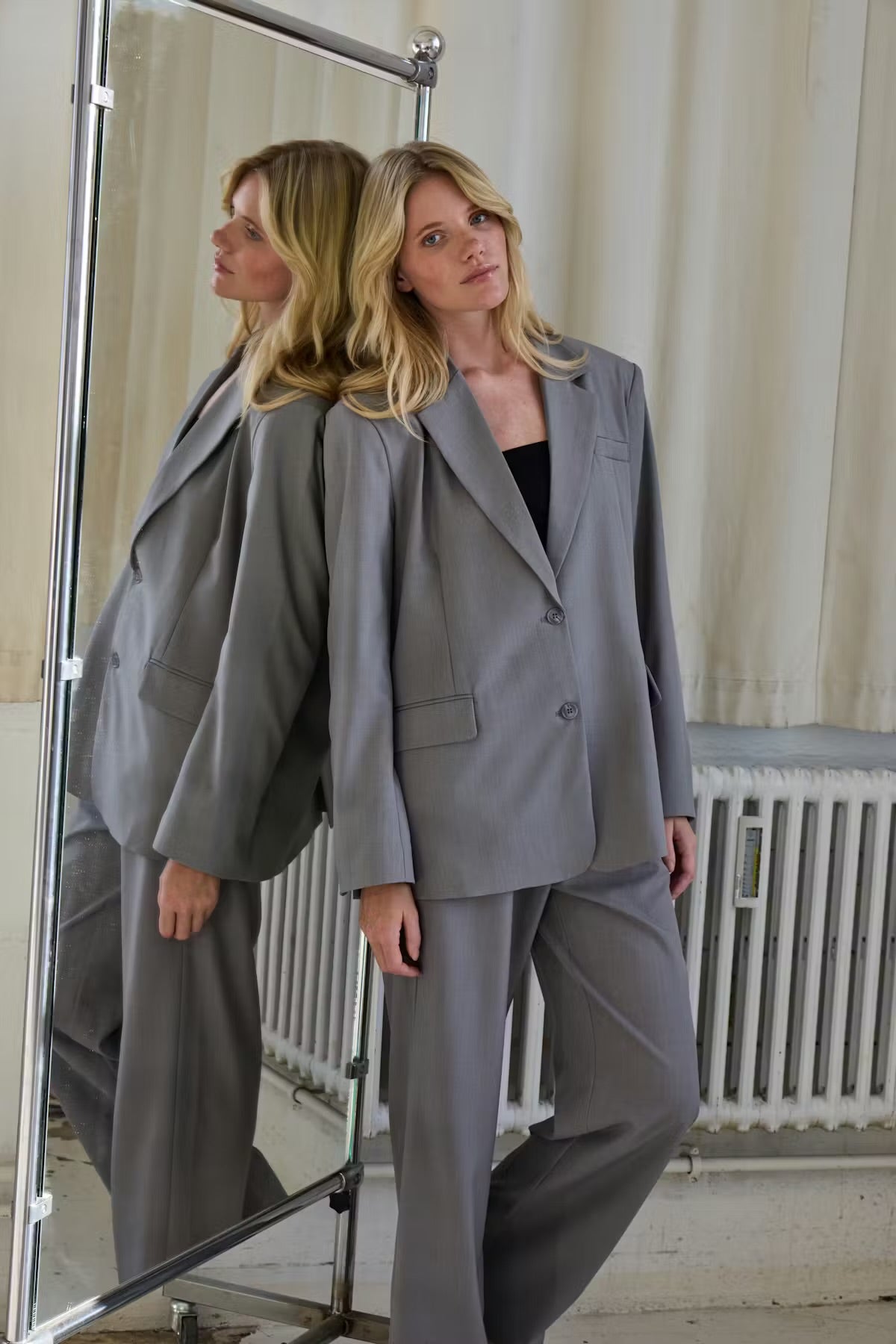 PANTALONE GRIGIO ICHI