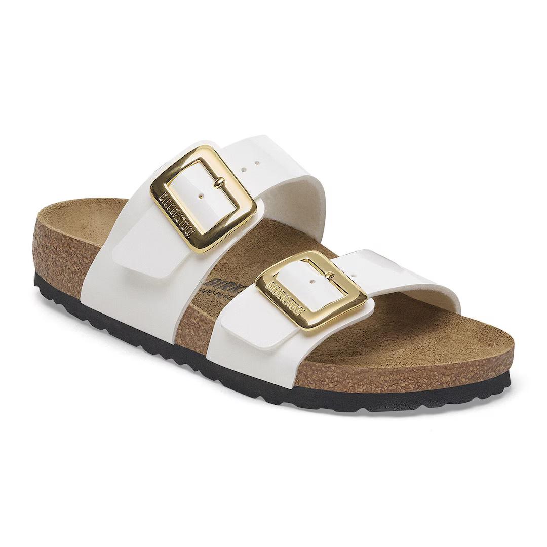 SYDNEY PATENT WHITE BIRKENSTOCK