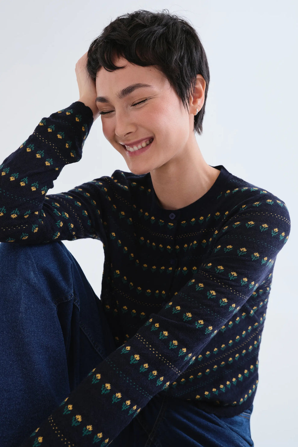 CARDIGAN FIORELLINI COMPANIA FANTASTICA