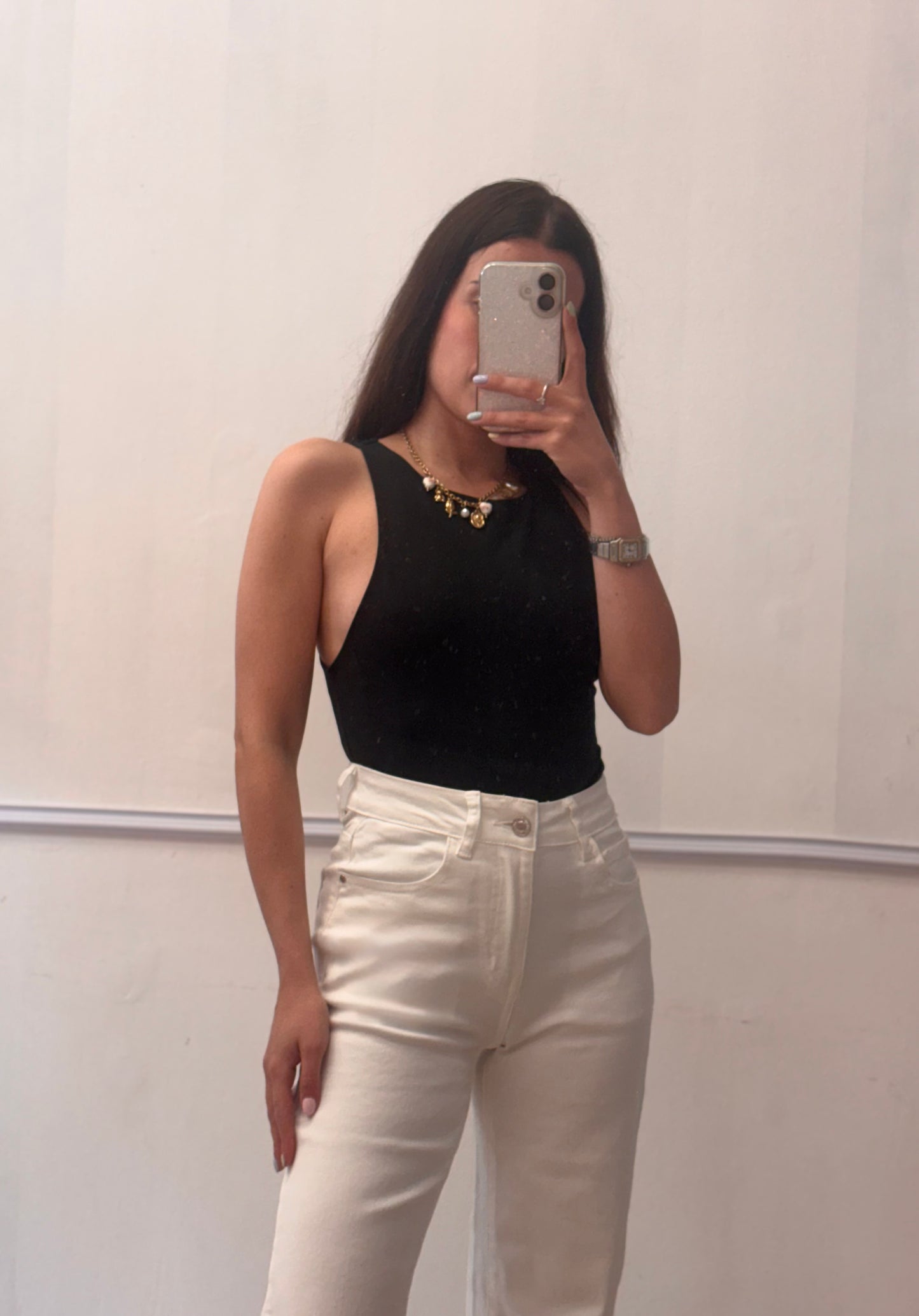 JEANS WHITE