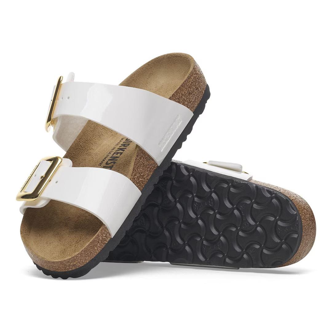 SYDNEY PATENT WHITE BIRKENSTOCK