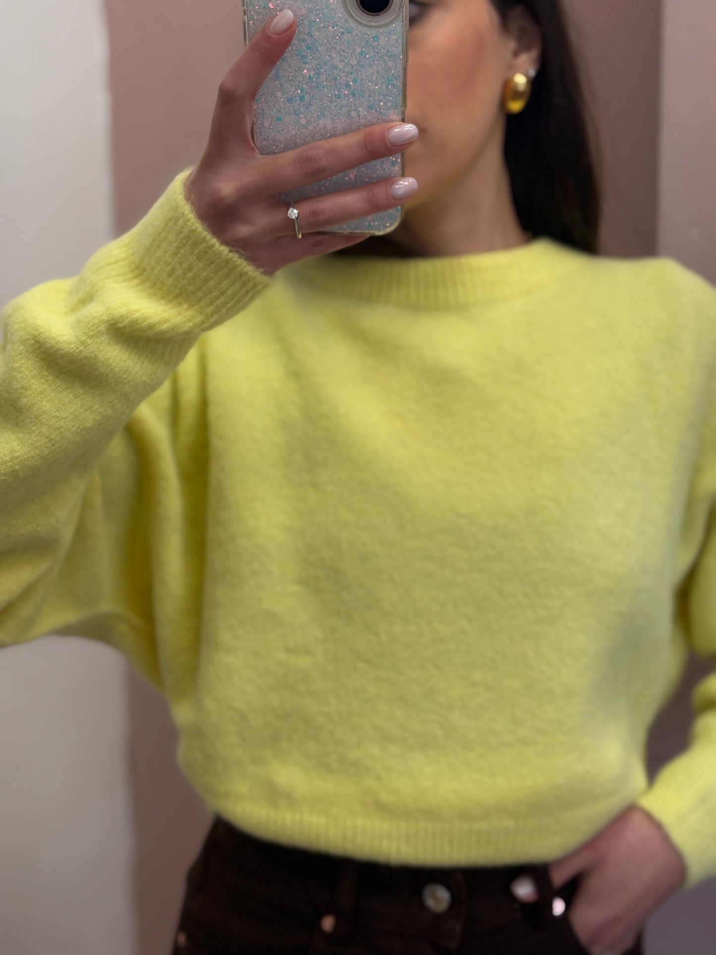 PULL GIALLO LUMINA