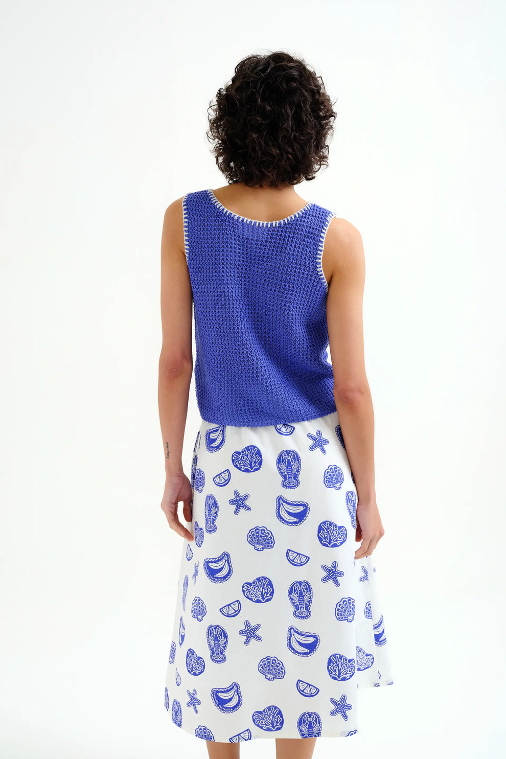 TOP CROCHET AZZURRO