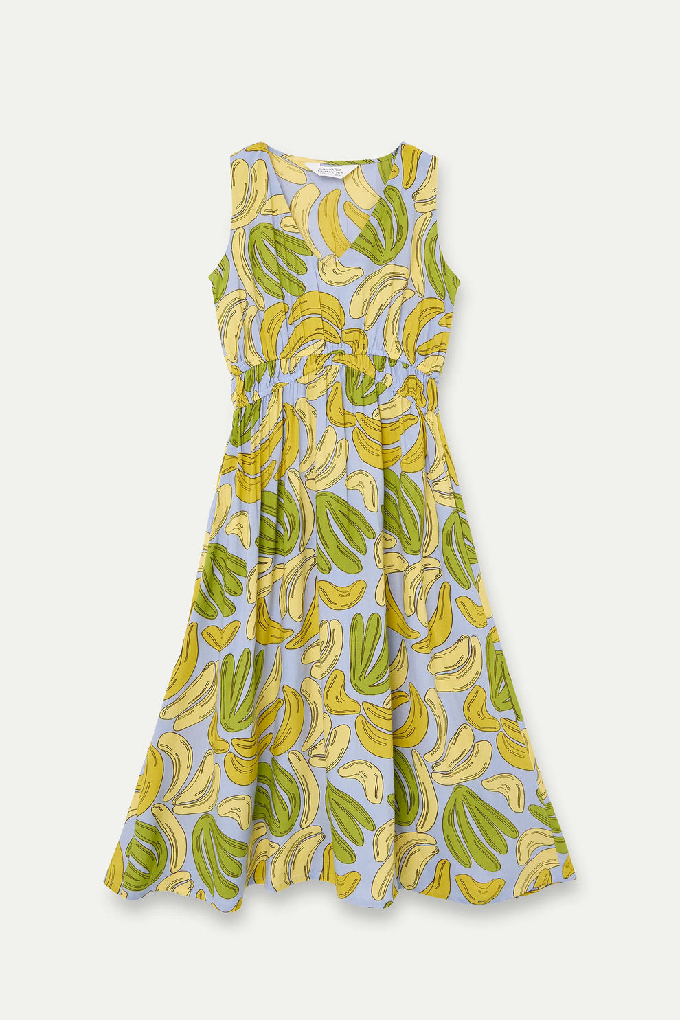 ABITO MIDI CON STAMPA GUINEA