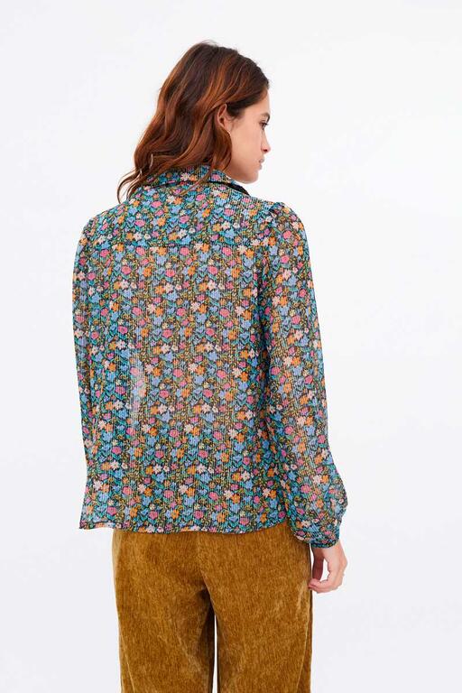 CAMICIA LADY FIORATA