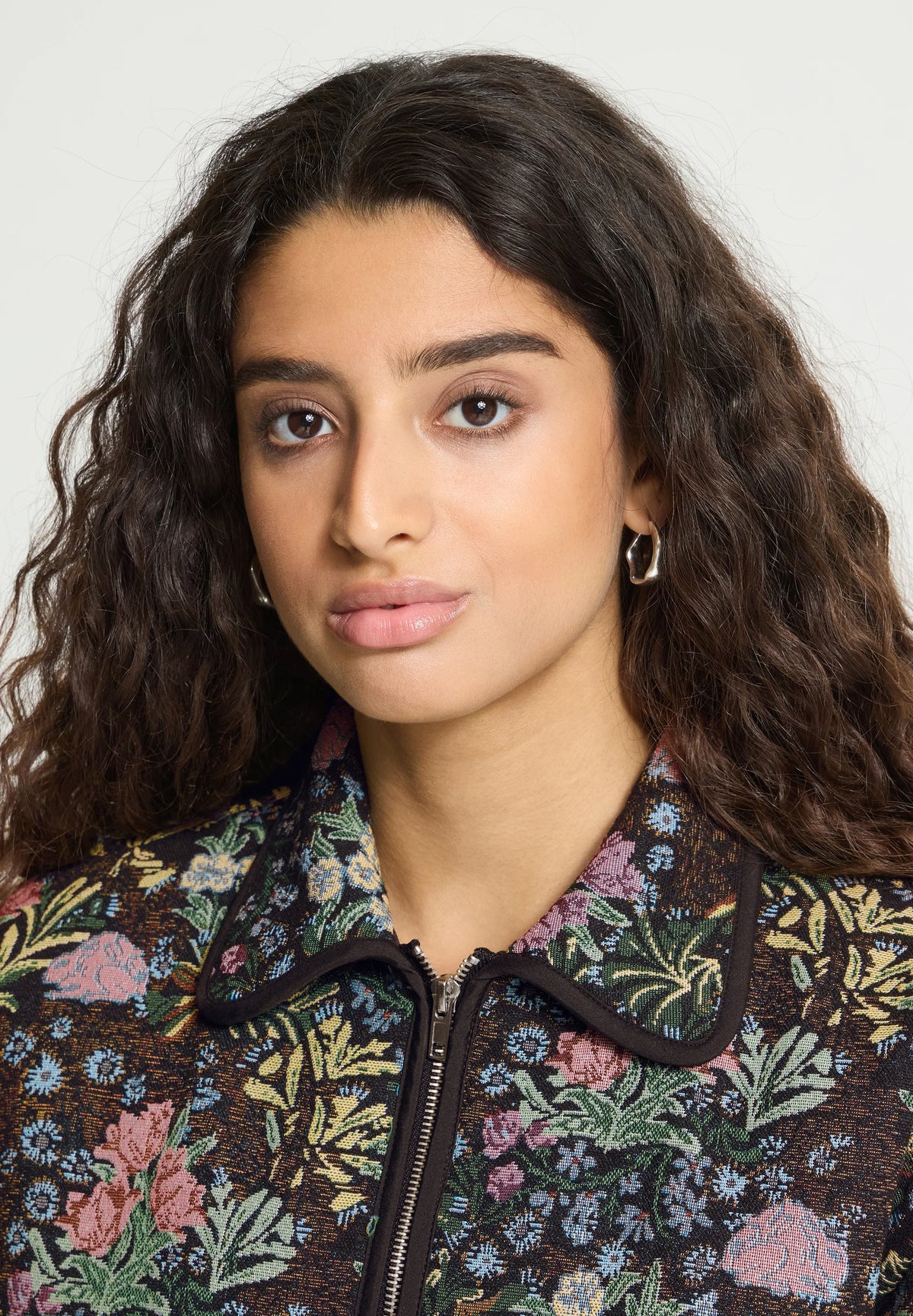 GIUBBINO JACQUARD FLOWERS