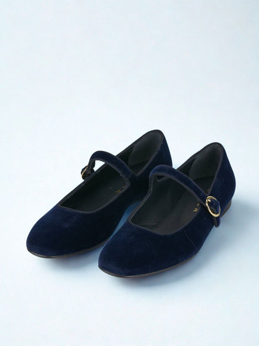 BALLERINA VELLUTO BLU