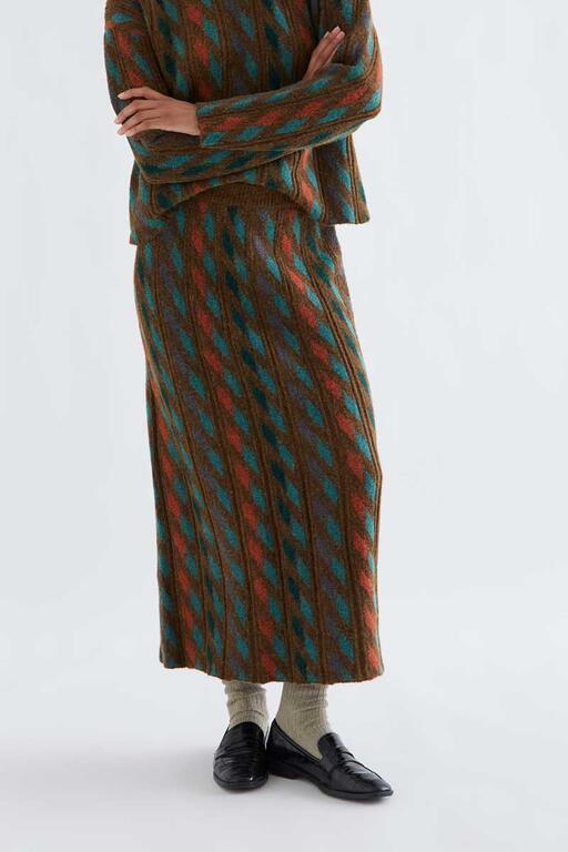 GONNA MIDI JACQUARD COMPANIA FANTASTICA