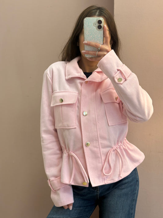 GIUBBINO CAMOSCIO ROSA