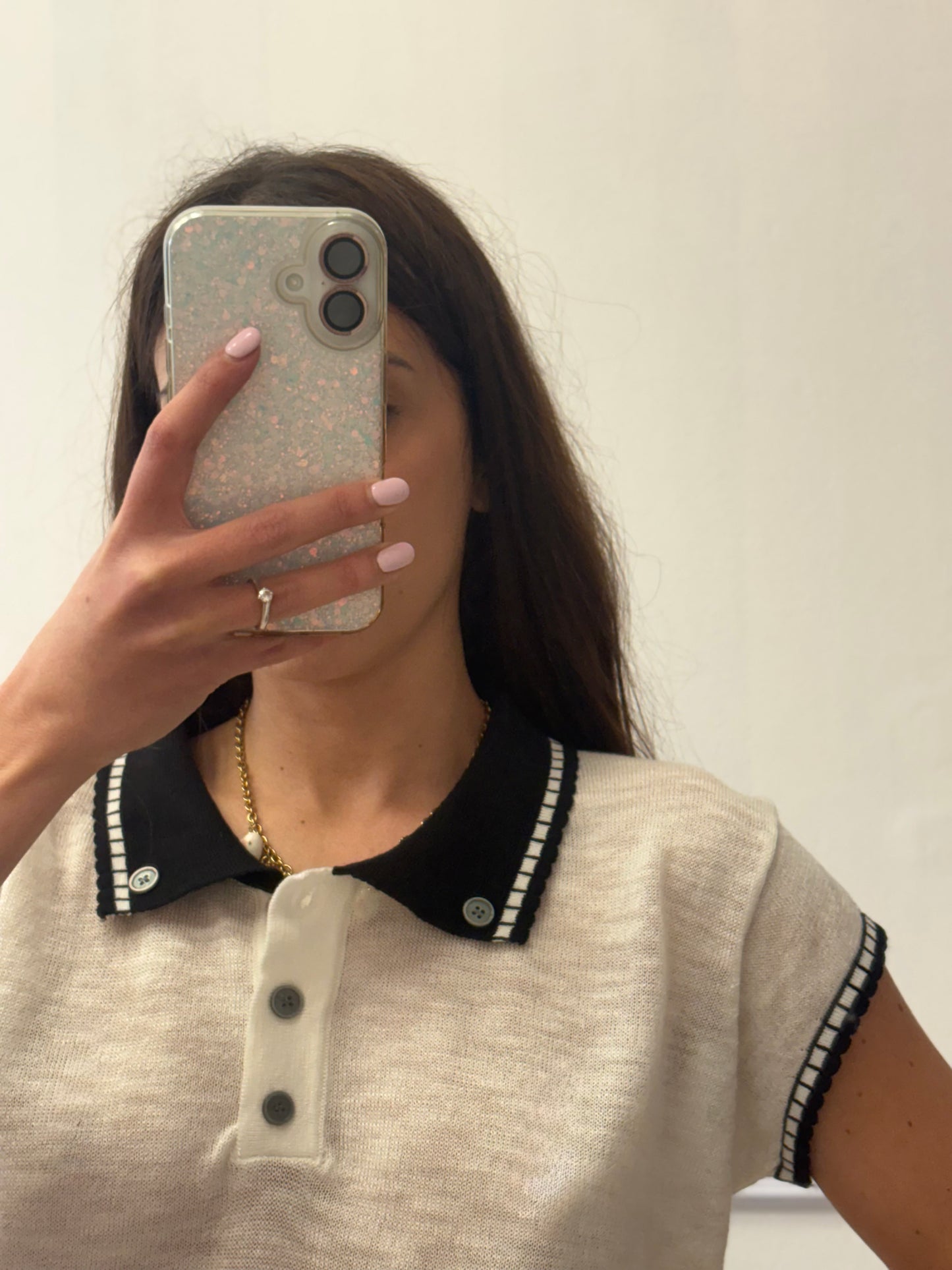 T-SHIRT POLO CON RICAMO